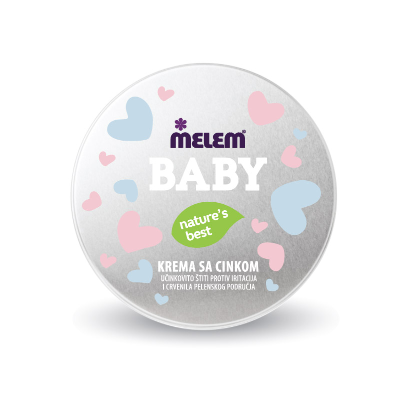 Melem Baby cream with zinc 75 ml